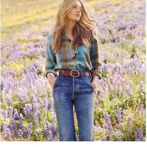 Isabella Sinclaire Anthropologie Long Sleep Top Blouse S